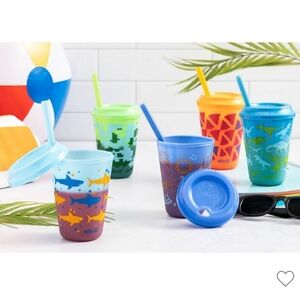 NEW Ello Color Changing Kids 5 Piece Cup Set